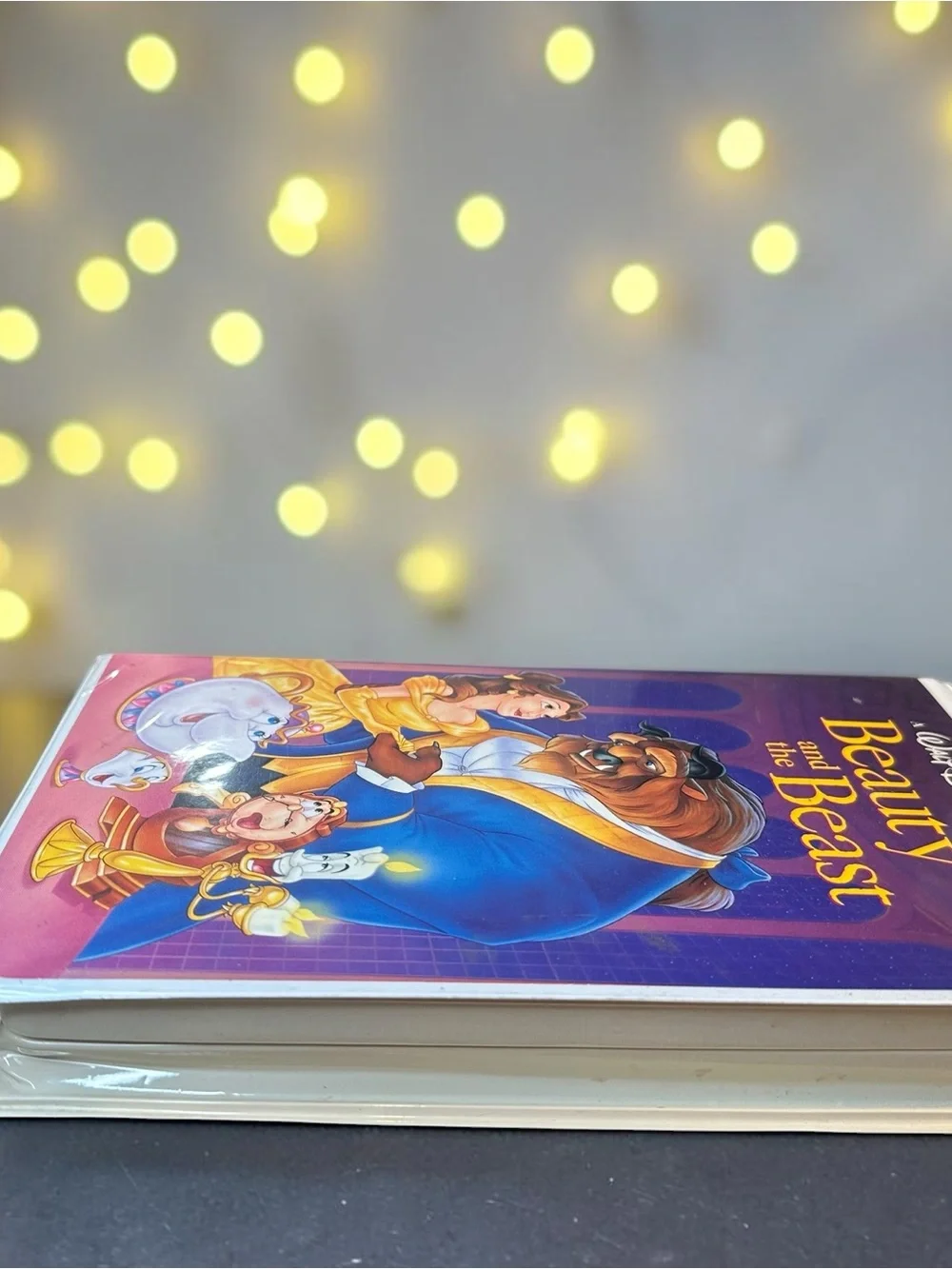 Beauty and the Beast VHS 1992 Disney Black Diamond Classic 1325 Vaulted OOP